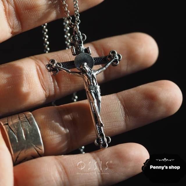 52個まとめ売り十字架イエスキリスト王冠チャームアクセサリーペアネックレス仕入れ 52個まとめ売り十字架イエスキリスト王冠チャームアクセサリー